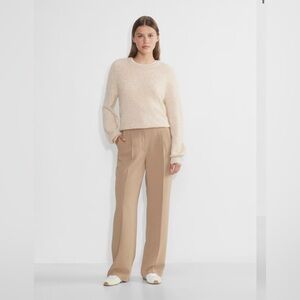 Aritzia Wilfred Effortless Pant size 6 Gold Camel